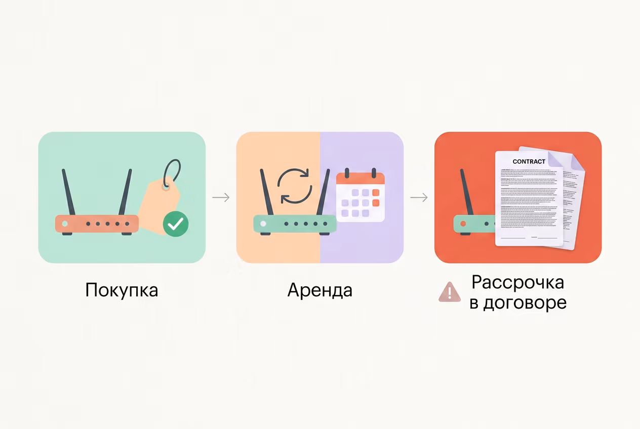 Распределение технологий GPON FTTB и коаксиал у провайдеров домашнего интернета